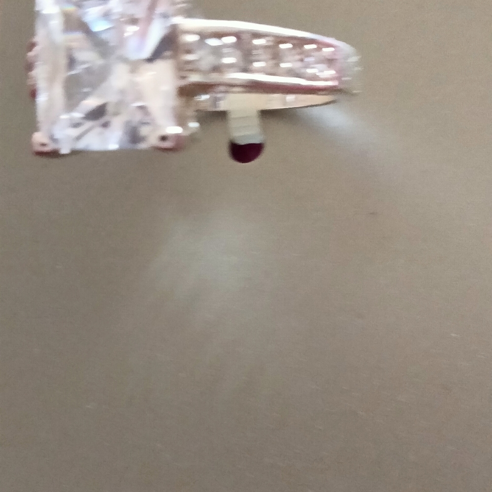 💍💖💎 BEAUTIFUL CUBIC RING, SIZE 9 - Picture 3 of 6